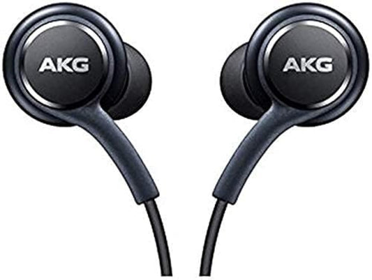 UrbanX Premium Stereo Headphones with Microphone 3.5mm Jack - Compatible with Samsung Galaxy S8, S9, S8 Plus, S9 Plus, Note 8 - Designed by AKG…