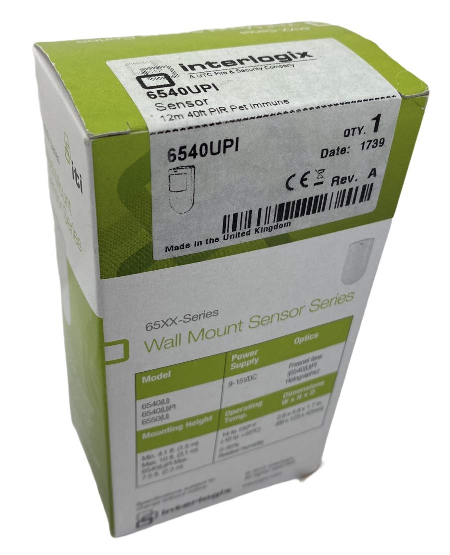 Interlogix Sentrol 6540UPI Wll-Mnt Pir Motion Sensor,Optics Hologrphic Fresne