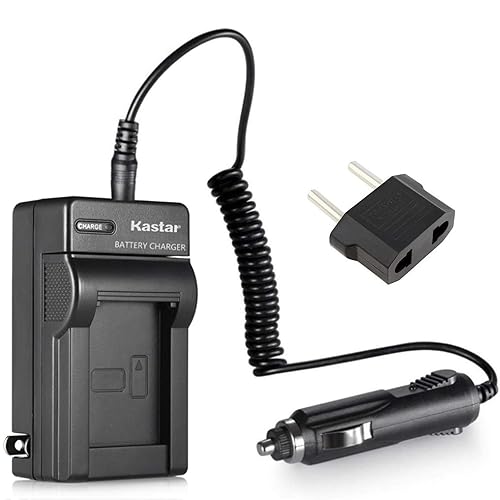 Kastar Travel Charger Kit for Cas NP-40 Exilim EX-P700 Zoom EX-Z100 EX-Z1000 EX-Z1050 EX-Z1080 EX-Z1200 EX-Z200 EX-Z30 EX-Z300 EX-Z500 EX-Z55 EX-Z57