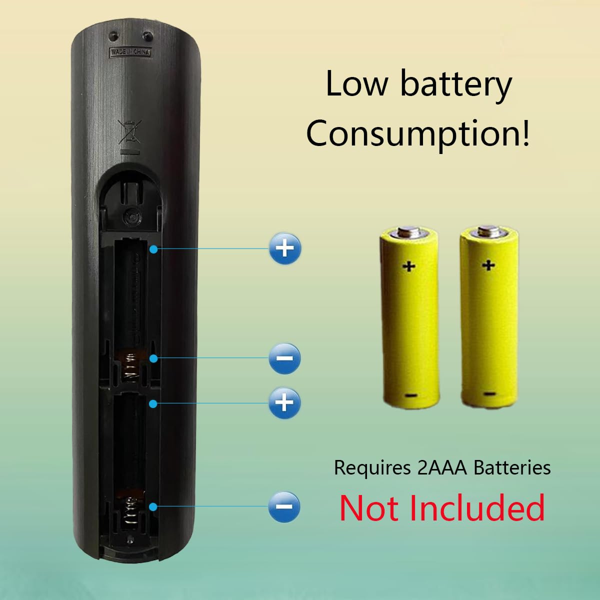 Remote Control Replacement for Samsung F6000 H5000 Smart TV UN32F6000FFXZA UN40F6000FFXZA UN32H5000FFXZA UN40H5000FFXZA UN32F6000F UN40F6000F