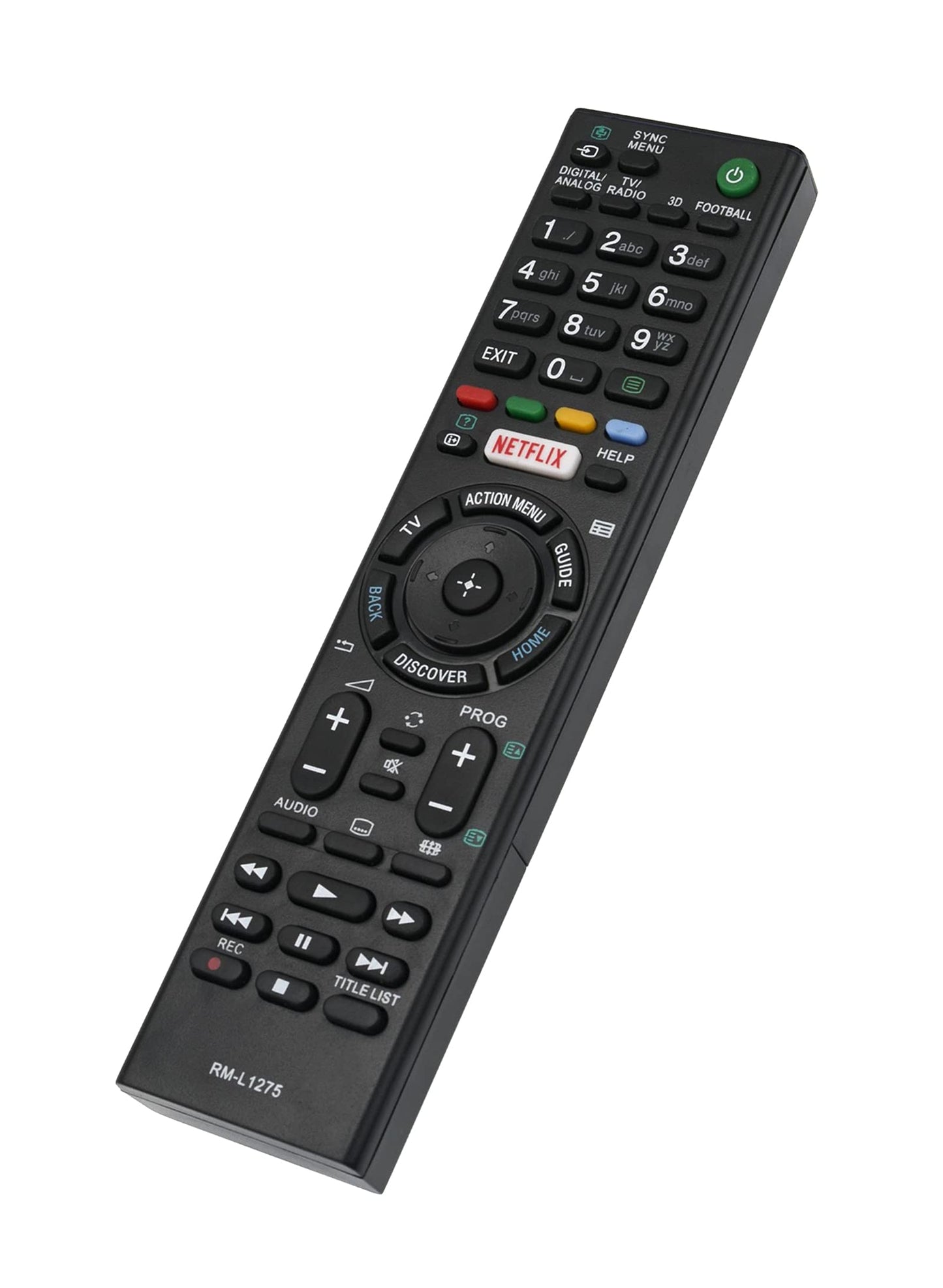 Universal Remote Control Replacement for All Sony TV LCD LED 3D HDTV Smart Bravia TVs, Replacement for RMT-TX200U RMT-TX200U RMT-TX102 RMT-TX100U