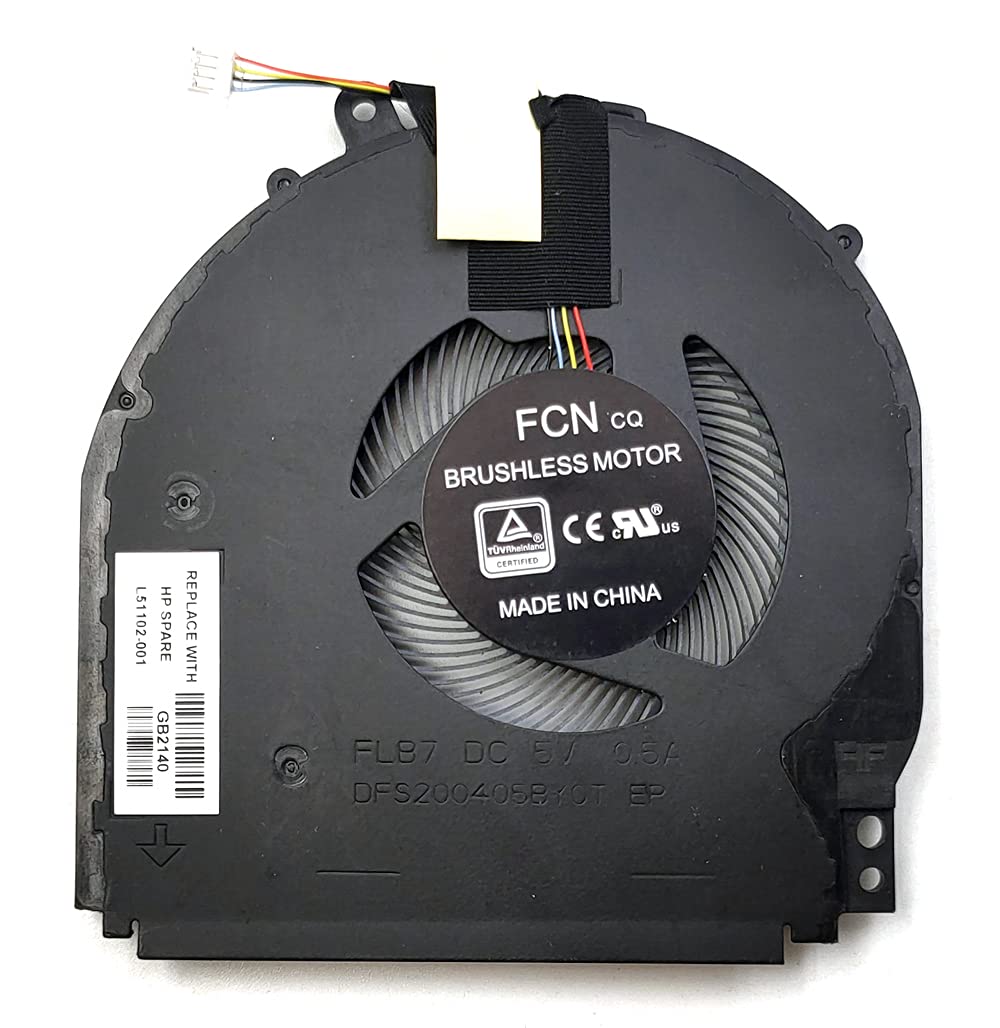 Replacement CPU Fan for HP Pavilion X360 14-DH 14-DH2011NR 14-DH2034NR 14-DH2041WM 14-DH2051WM 14-DH2075CL 14-DH2085CL 14-DH2671CL 14M-DH 14M-DH1001DX