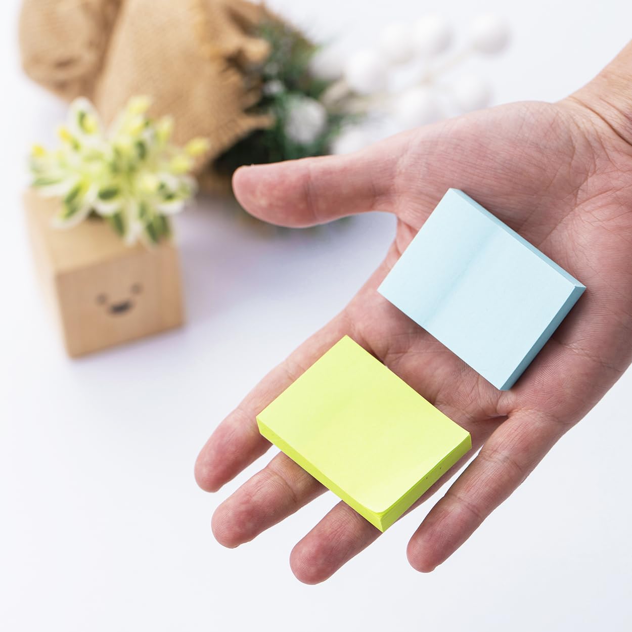 Mini Sticky Notes 1.5x2 Inches,48 Pads, Bright Colors Self-Stick Pads