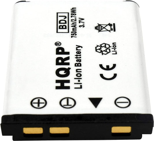 HQRP Rechargeable Battery Compatible with Fuji FUJIFILM NP-45A / NP45A, XP60, XP65, J25, J250, J26, J27, J28, JV150, JX200, JX205, Z700EXR Digital