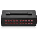Portable USB~C Charger Block, 250W(30A) 30 Port (20 A & 10 C Port) Home Fast Charging Station for Multiple Devices, Desktop USB Wall Charger