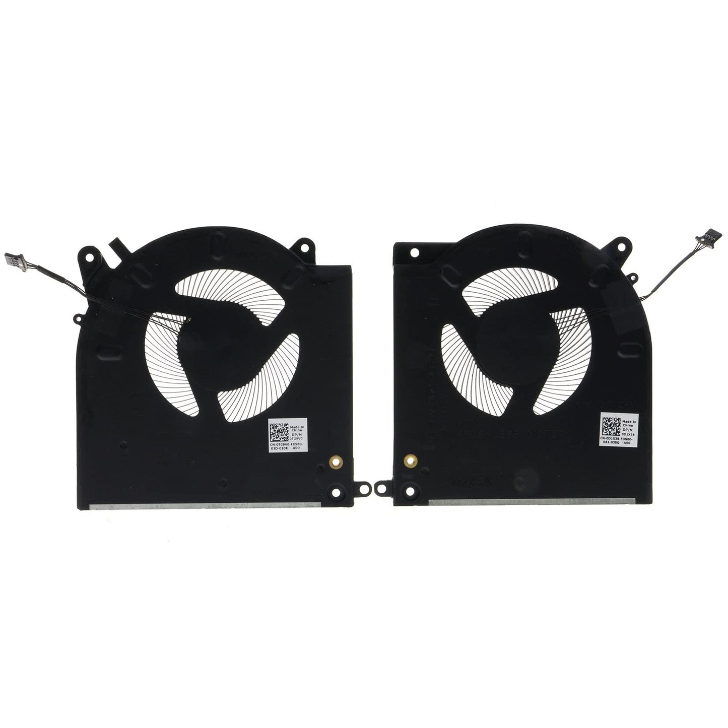 CPU GPU Cooling Fan for DELL Alienware M15 R3 R4 RTX 2070 3070 12V TG9V0 D1X38 FM7C FM7D