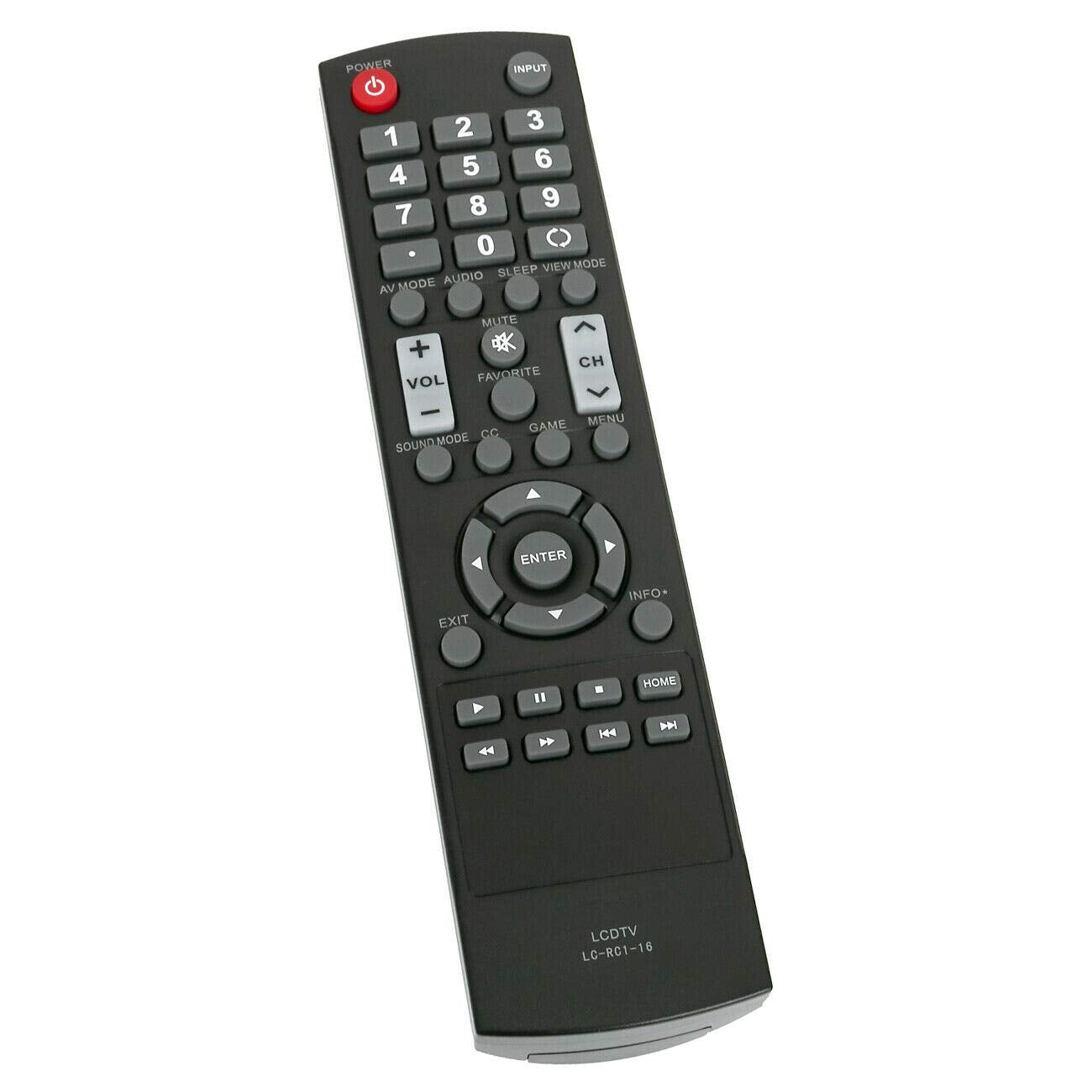 New LC-RC1-16 Remote Control for Sharp LCD LED HDTV TV LC-32LB370 LC-32LB480U