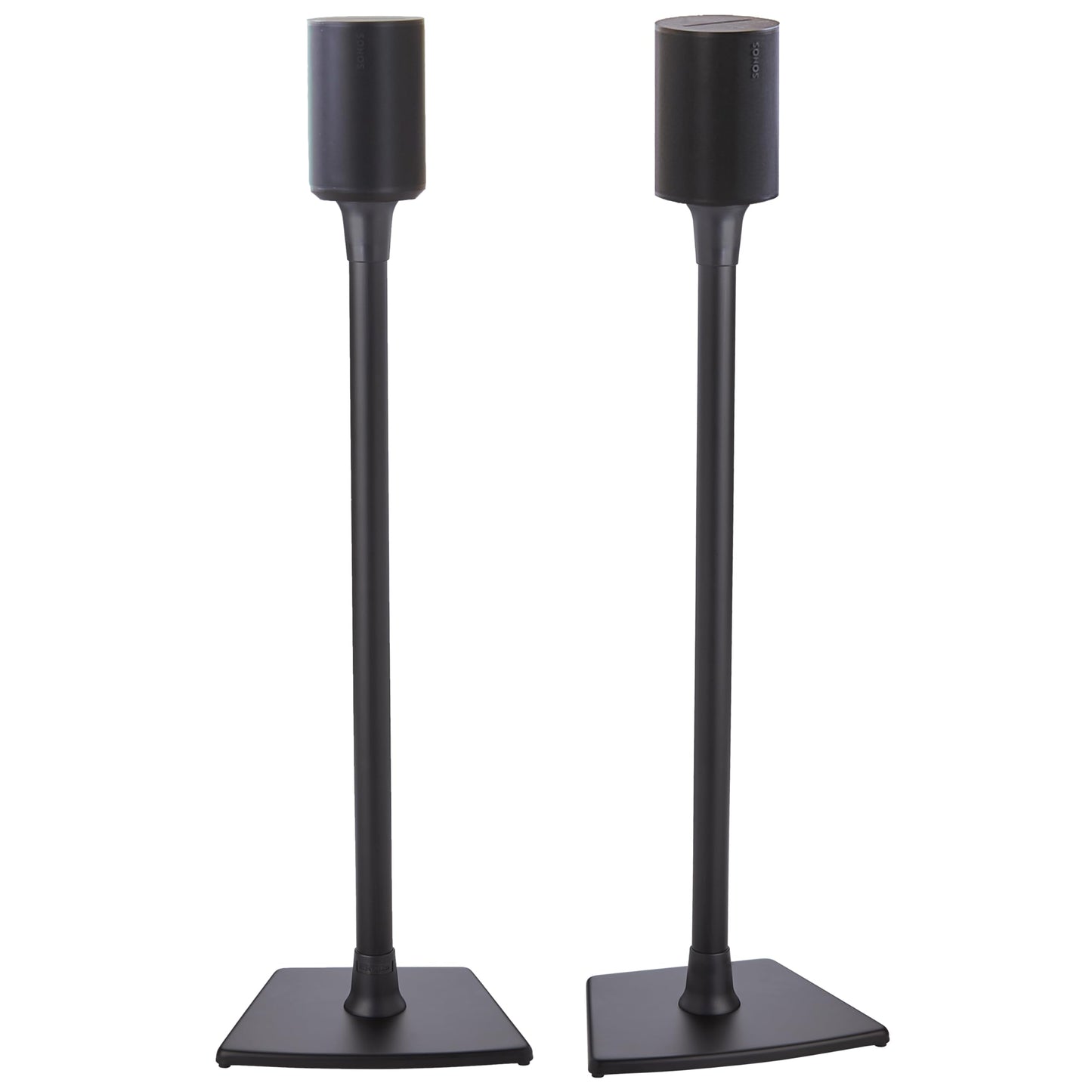 Sanus Wireless Speaker Stand for Sonos Era 100™ - Pair (Black) |, Perfect Stand Setup for Easy and Secure Mounting of New Sonos Era 100™ Speakers