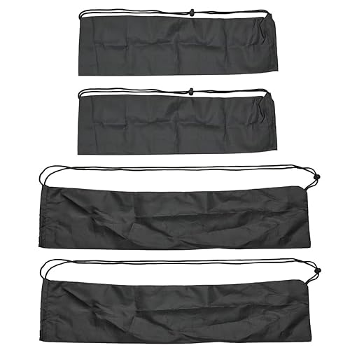 ThtRht 4 Pack Tripod Carrying Case Bag with Drawstring Portable Compact Dust Cover Storage Organizer Sleeve Pouch for Light Stand Monopod Umbrella