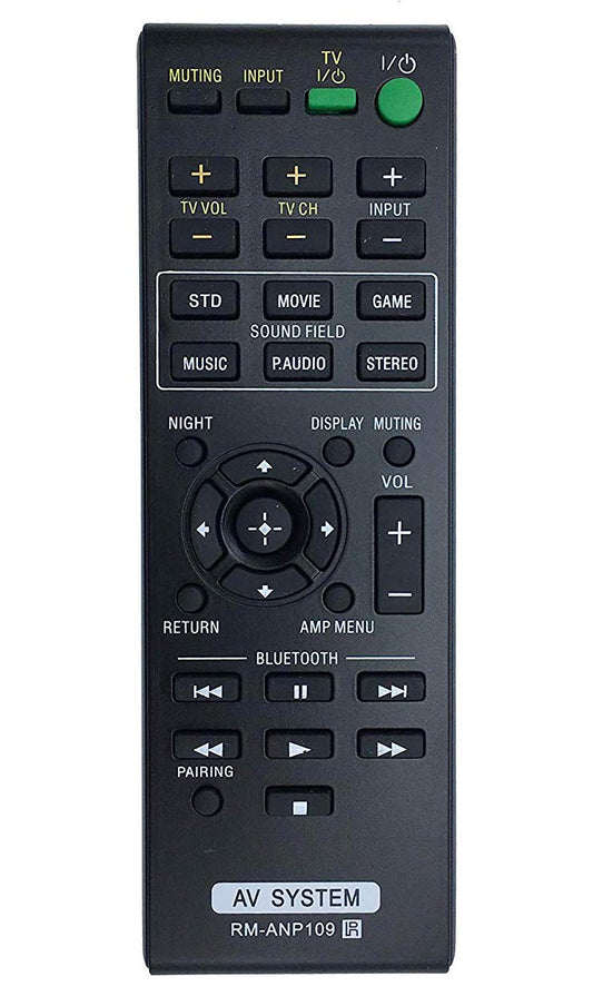 ALLIMITY RM-ANP109 Replaced Remote Fit for Sony Home Theater HT-CT260 SA-CT260 HT-CT260C HT-CT260H HT-CT260HP SA-CT260H SA-WCT260H RM-ANP084 HT-CT260W
