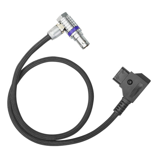 RED® Komodo X V-Raptor Ronin 4d Video Transmitter Power Cable Protected with Techflex Braid 19.3 inches