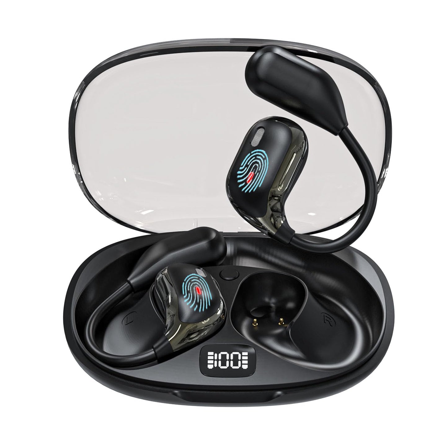 Ai Translation Earbuds Real Time,144 Language Translator Earbuds with APP,Audifonos Traductores Inglés Español,OWS Translating Earbuds Headphones