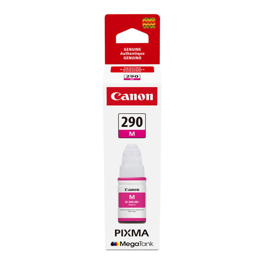 Canon GI-290 Genuine Magenta Ink Tank, Compatible with Megatank G4200, G3200, G2200, G1200, and G4210 Printers