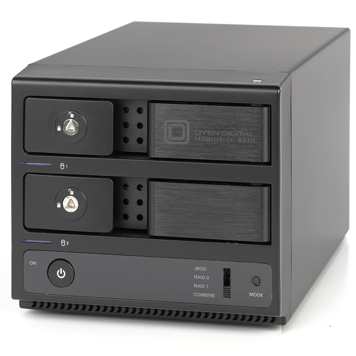 Oyen Digital Mobius 2C RAID 2-Bay USB-C Hard Drive Enclosure