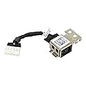 DC Power Jack Charging Port Cable Socket Replacement for DELL Latitude 11 3150 3160 08TJD5 450.02106.1001