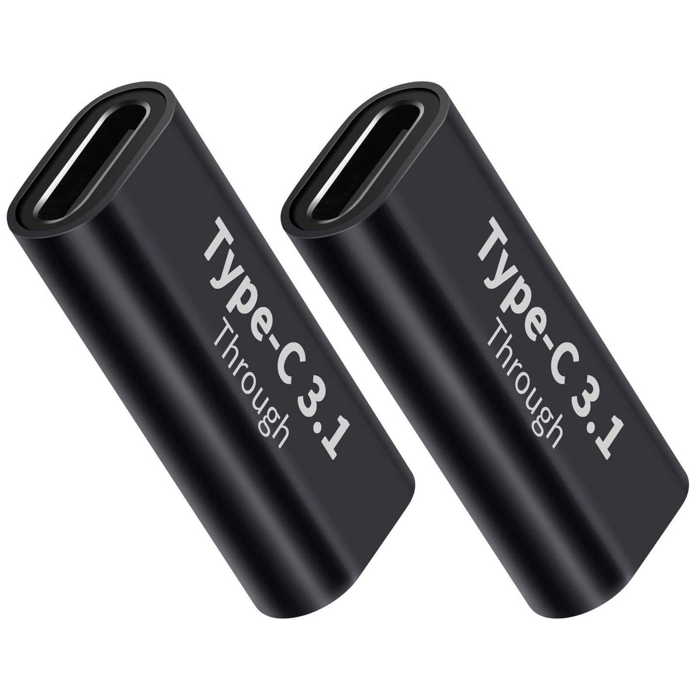 BOLS USB C Female-to-Female Adapter(2 pcs), Supports Fast Charging and Data Transfer Extension, up to 10GBbps Rate…