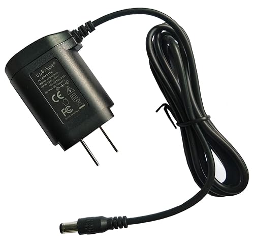 UpBright 6V AC/DC Adapter Compatible with Sharp EL-1750V EL-1750P EL-1750PII EL1611P EL 1601H 1801A 1801L EL-1625H EL-2626H Printing Calculator…