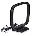 Bingfu AM Loop Antenna with 2 Pin Bare Wire Compatible with Pioneer Onkyo Yamaha Marantz Pyle Indoor Radio Bluetooth Home Stereo Receiver AV Audio