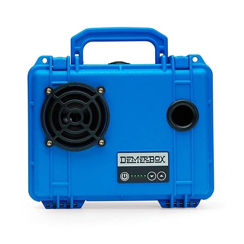 DemerBox: Waterproof, Portable, and Rugged Outdoor Bluetooth Speakers. Loud Sound, 40+ hr Battery Life, Dry Box + USB Charging, Multi-Pairing Party