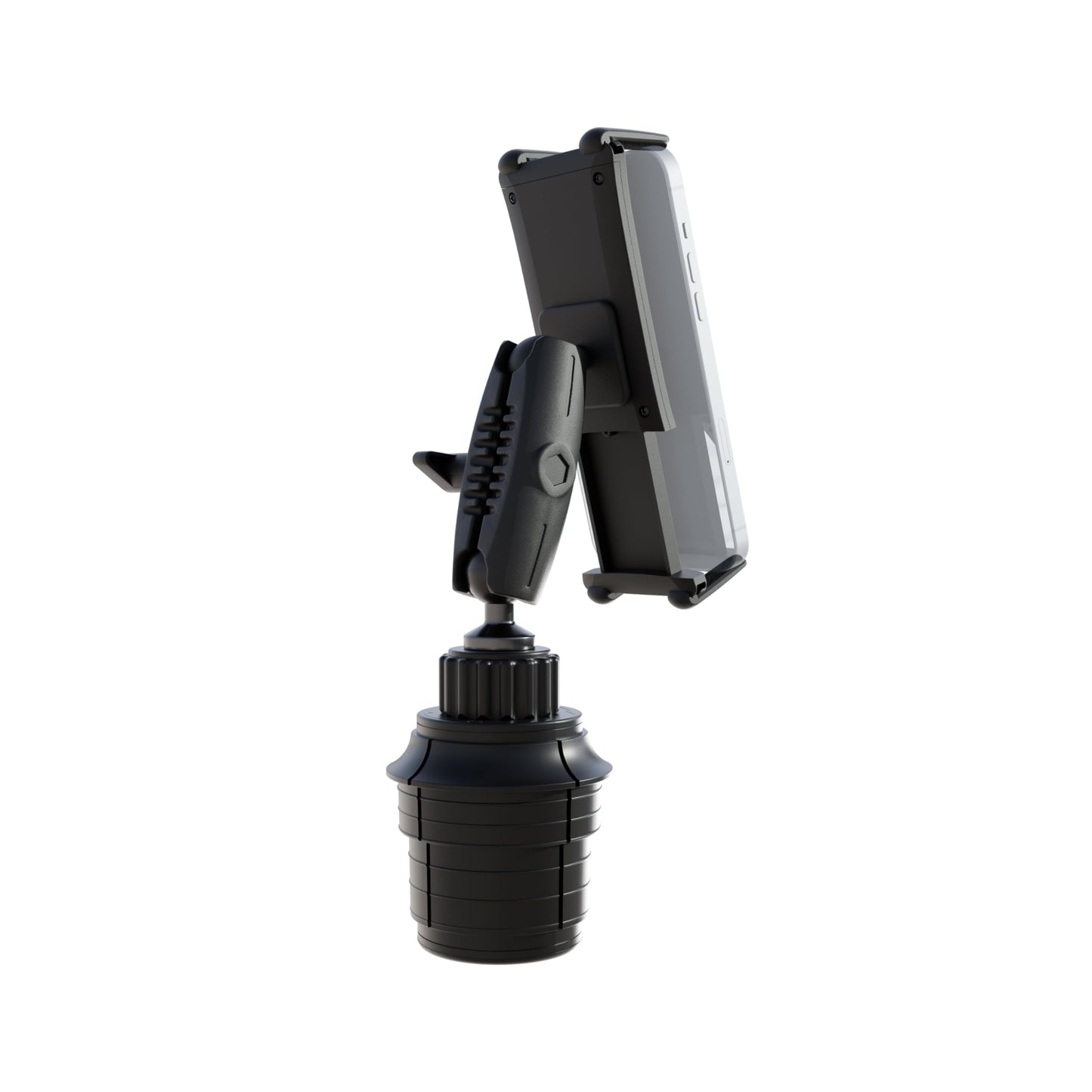 ARKON Mounts Slim-Grip Ultra Car Cup Phone Holder, Adjustable Mount Shaft, Expandable Cup Holder, Compatible with iPhone, Galaxy, Pixel and More