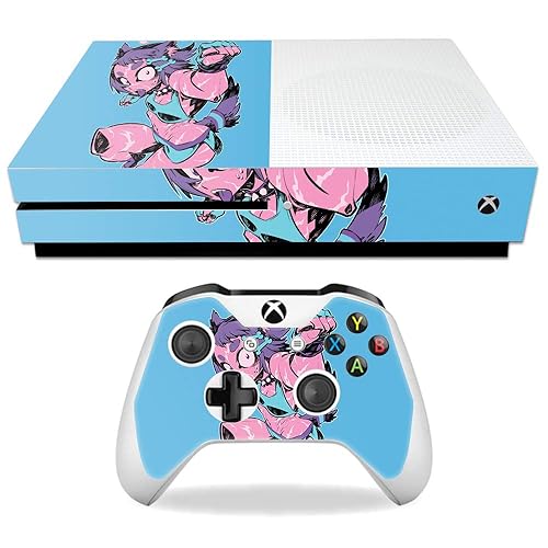MightySkins Skin Compatible with Microsoft Xbox One S - Canine Girl | Protective, Durable, and Unique Vinyl Decal wrap Cover | Easy to Apply, Remove