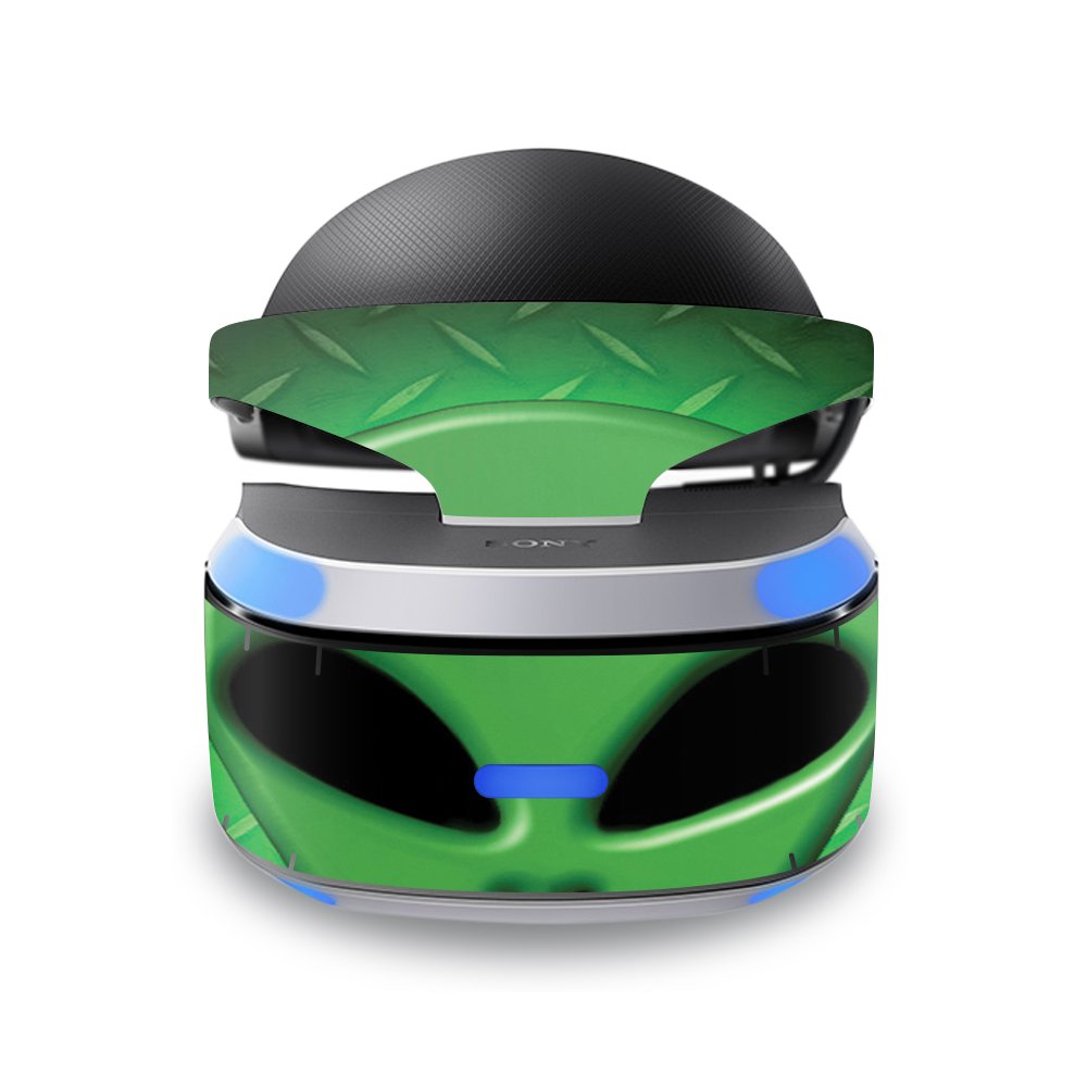 MightySkins Skin Compatible with Sony PlayStation VR wrap Cover Sticker Skins Alien Invasion