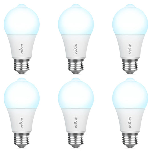 Sengled Motion Sensor LED Bulbs, A19 5000K Daylight Dusk to Dawn Motion Activated Light, 11W (75W Equivalent) 1200 Lumens for Indoor & Outdoor Use