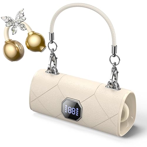 Alfu Bluetooth Wireless Open Ear Earbuds: Jewelry Clip On Headphones with Butterfly Earrings - Bluetooth 6.0 IPX5 Waterproof Earphones with Fashion