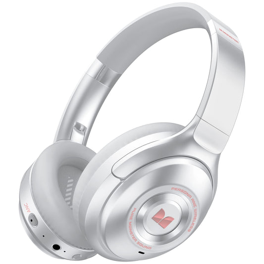 Monster Persona Noise Cancelling Wireless Headphones, Over Ear Bluetooth Headphones Wireless with Hi-Fi Stereo Deep Bass, Quick Charge 30H Playtime…