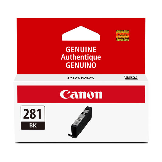 Canon CLI-281 Genuine Black Ink Tank, Compatible with TR8520, TS9120,TS8120, TS6120, TS9521C/a, TS9520/a, TS8220, TS6220, TS8320, TS6320, TS702/a,