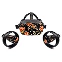 MightySkins Carbon Fiber Skin for Oculus Quest - Flower Dream | Protective, Durable Textured Carbon Fiber Finish | Easy to Apply, Remove, and Change