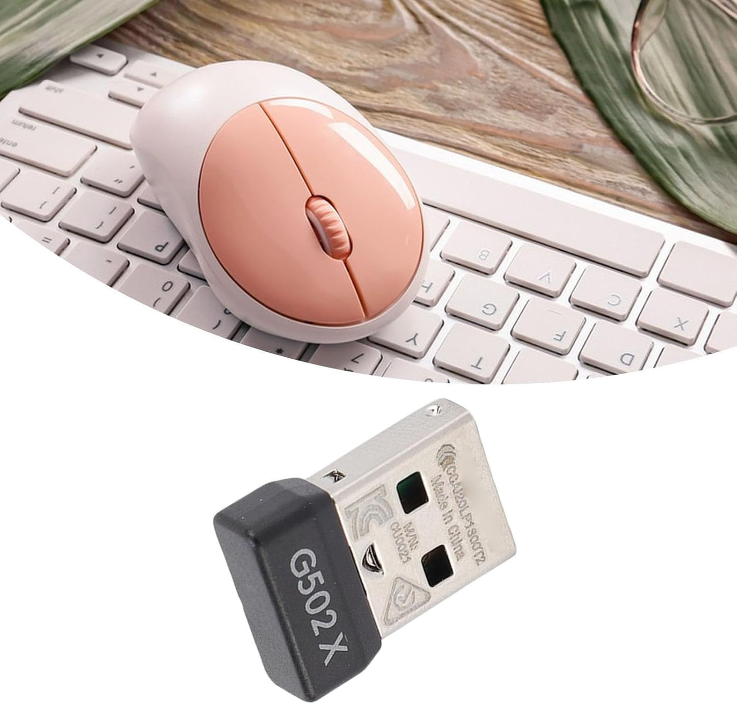New USB Dongle Mouse Receiver Adapter Replacement for Logitech G502X / G502X Plus Lightspeed Wireless Gaming Mouse (G502X)