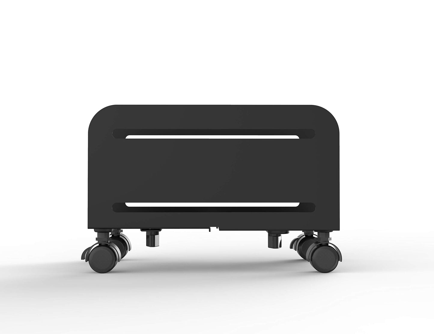 Stand Up Desk Store | Adjustable Rolling CPU Desktop Tower | Underdesk Stand for Computer Cases 4.8'' to 8''