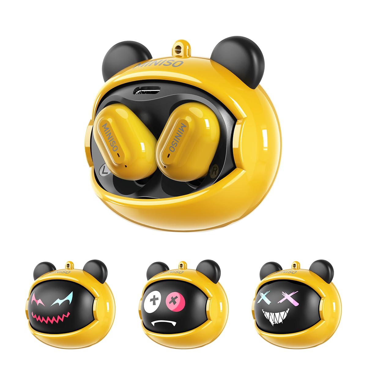MINISO AI Kids Wireless Earbuds with Bluetooth 5.4, Translator Headphones with 134 Languages, Long Battery Life, Comfortable Fit & HD Sound, Perfect…
