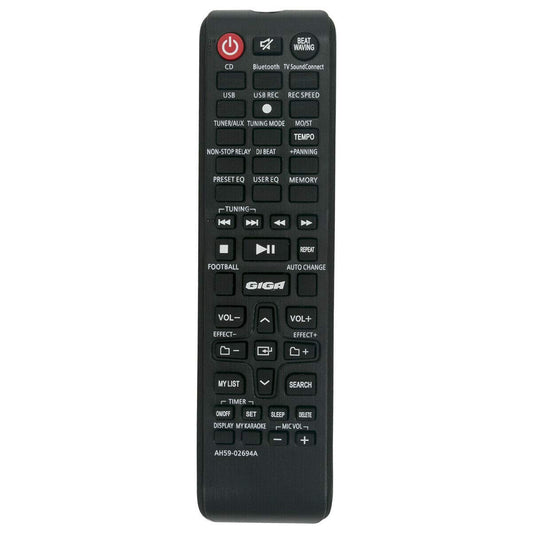 New AH59-02694A Replace Remote Control for Samsung MX-JS9500 MX-JS8000 Premium HI-FI System