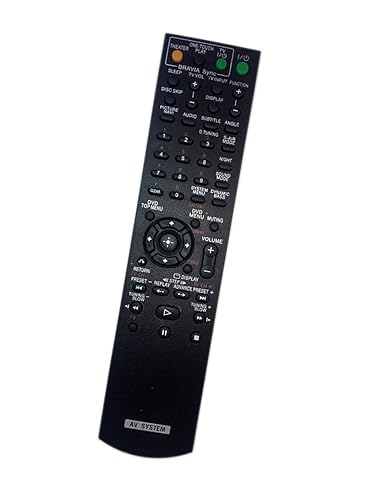 Replaced Remote Control for Sony DAV-HDX277WC DAVHDX589 DAVHDZ273 HCD-HDX585 DAVHDX277W Home Theater Audio/Video Receiver AV System
