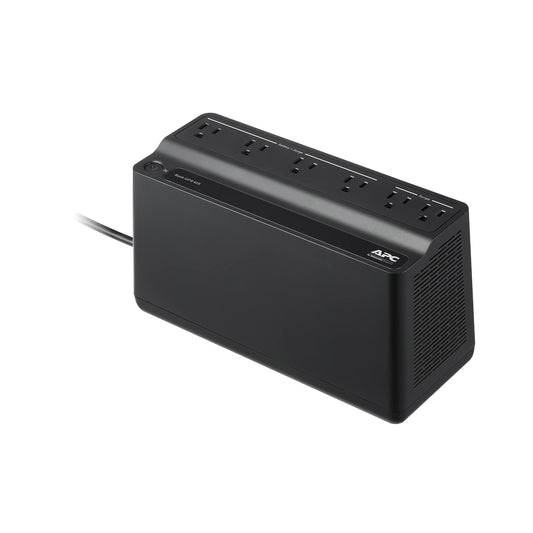 APC BE425M UPS Battery Backup and Surge Protector for Small Electronics