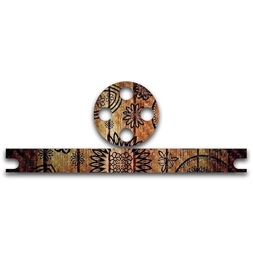 MightySkins Carbon Fiber Skin for Amazon Echo Dot (2ND Gen) - Wooden Floral | Protective, Durable Textured Carbon Fiber Finish | Easy to Apply…