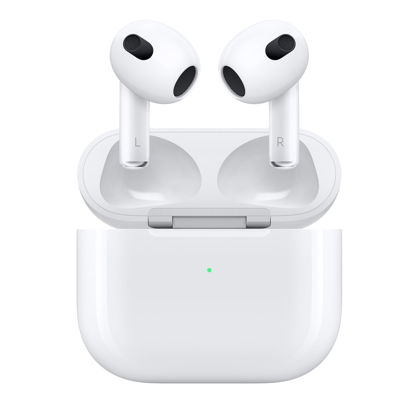 Apple AirPods (3rd Generation) EarPods with Lightning Charging Case & Apple 1-Year Limited Warranty