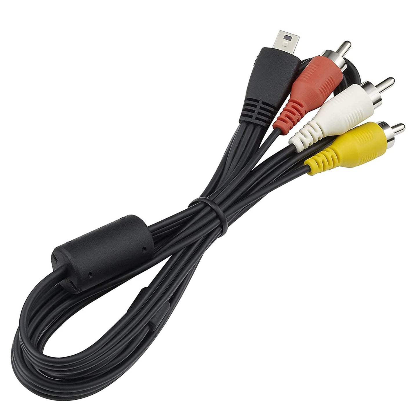 Replacement AVC-DC400ST Stereo AV Cable Compatible with Digital SLR Cameras EOS-7D 5D 1D 60D 600D 550D T3i T4i S100 SD4500 320HS 500HS 520HS SX230HS