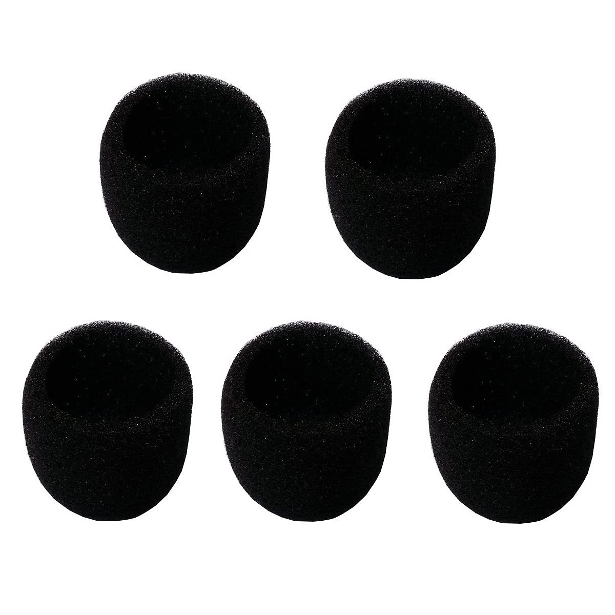 5 Pack Inner Mic Foam Windscreen for Shure SM58, Beta58, PG58 Microphones Cover