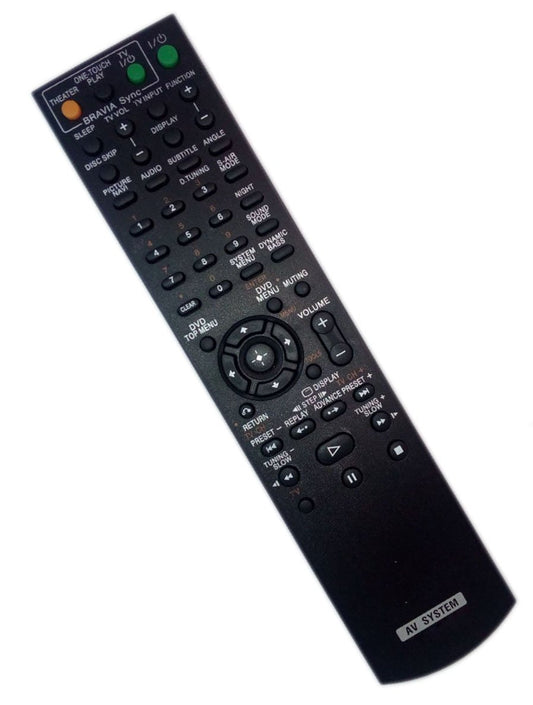 Replaced Remote Control for Sony HCD-HDX589W 148057111 HCD-HDZ278 DAV-DZ570 HCDHDZ273 HCDHDX576WF Home Theater Audio/Video Receiver AV System