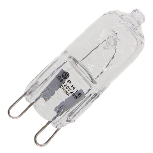 Satco S4614 G9 Light Bulb in Light Finish, 1.56 inches