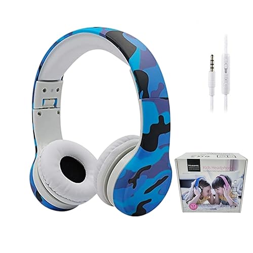 YUSONIC Kids Headphones with Cord, Toddler Headphones with Sharing Function, 85dB/93dB Safe Volume Limit, for Toddler Children Baby Boys Girls…