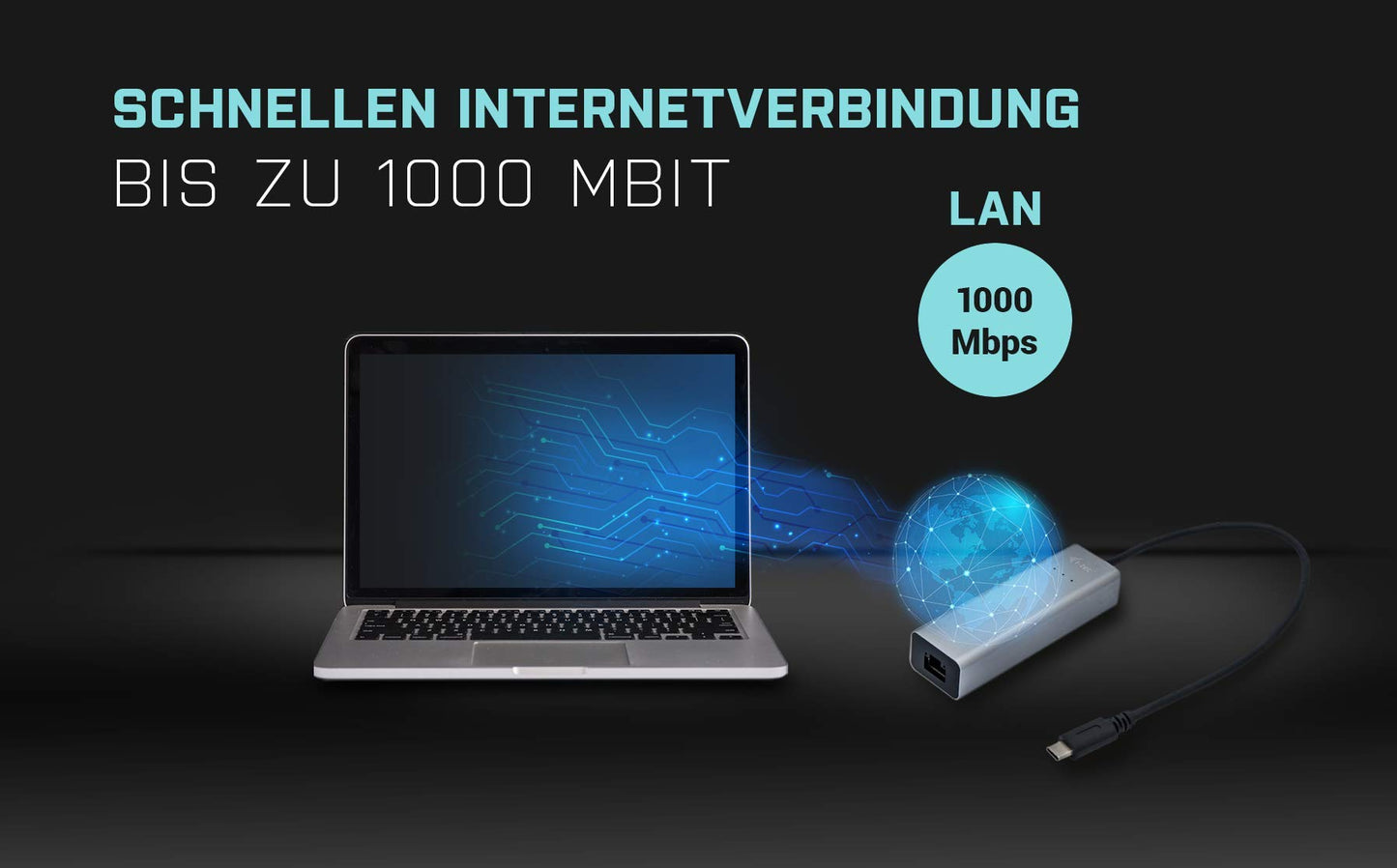 I-Tec USB-C Metal Gigabit Ethernet Adapter