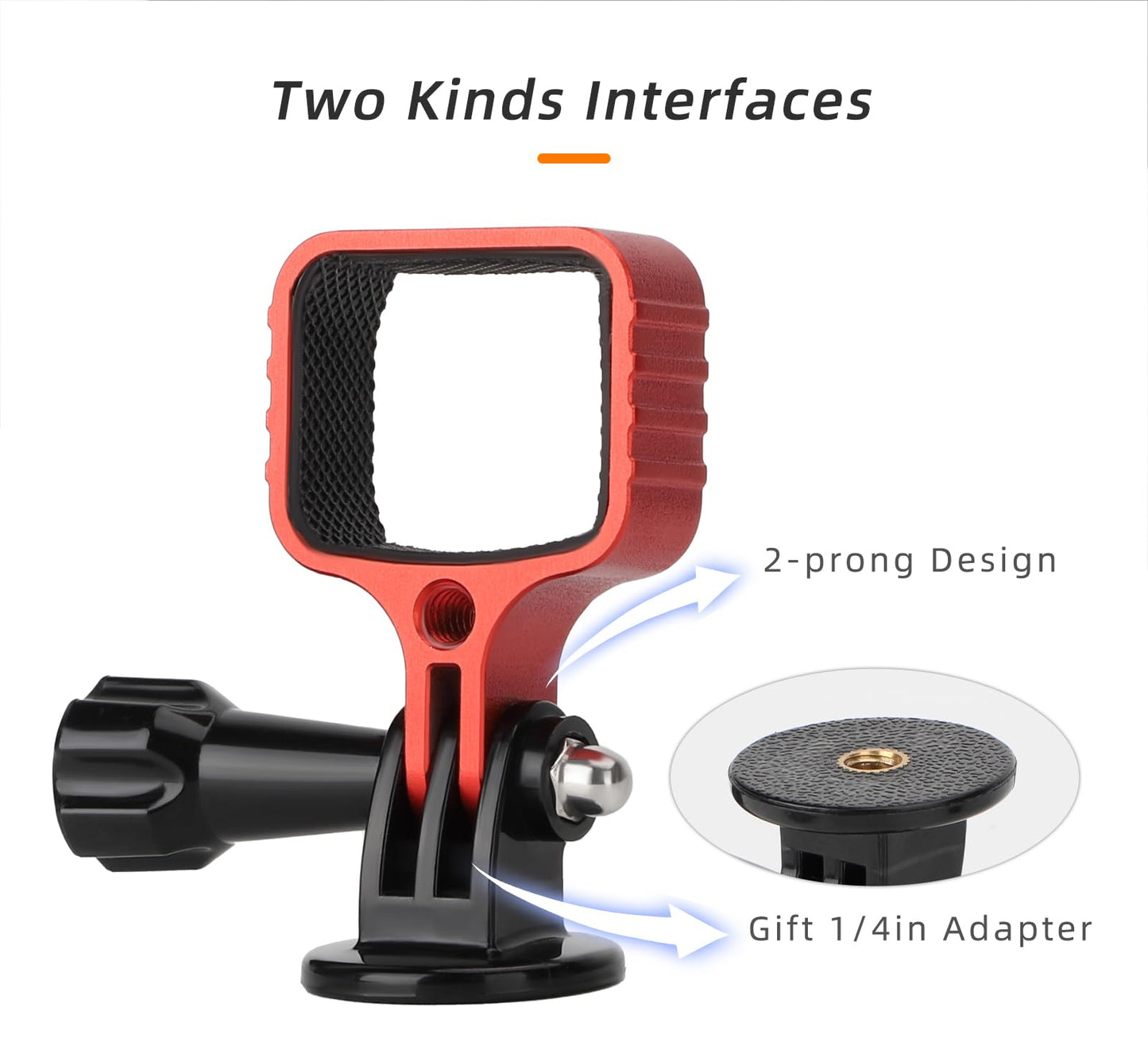 Shaluoman Pocket 3 Metal Expanding Mount Holder for DJI Osmo Pocket 3 Accessories, Camera Extension Adapter Metal Mount Adapter Bracket Connecting