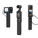 Suptig Handle Grip Battery Charger Battery Handle Built-in 5000mAh Battery Compatible for DJI Pocket 3, Xtra Muse Gopro, Insta 360, Akaso, Phone