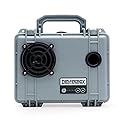 DemerBox: Waterproof, Portable, and Rugged Outdoor Bluetooth Speakers. Loud Sound + Deep Bass, 40+ hr Battery Life, Dry Box + USB Charging