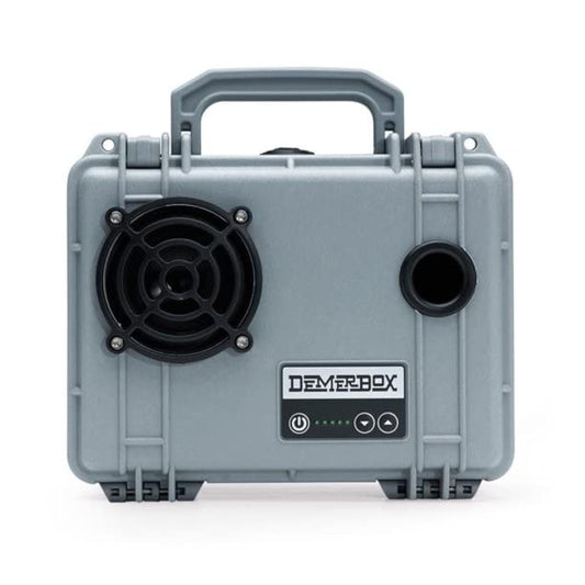 DemerBox: Waterproof, Portable, and Rugged Outdoor Bluetooth Speakers. Loud Sound + Deep Bass, 40+ hr Battery Life, Dry Box + USB Charging
