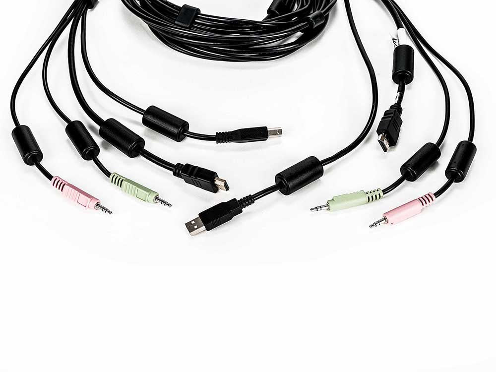 Vertiv Cybex CBL0127 KVM Cable for SV220H SV240H 10 foot USB DVI-I Video